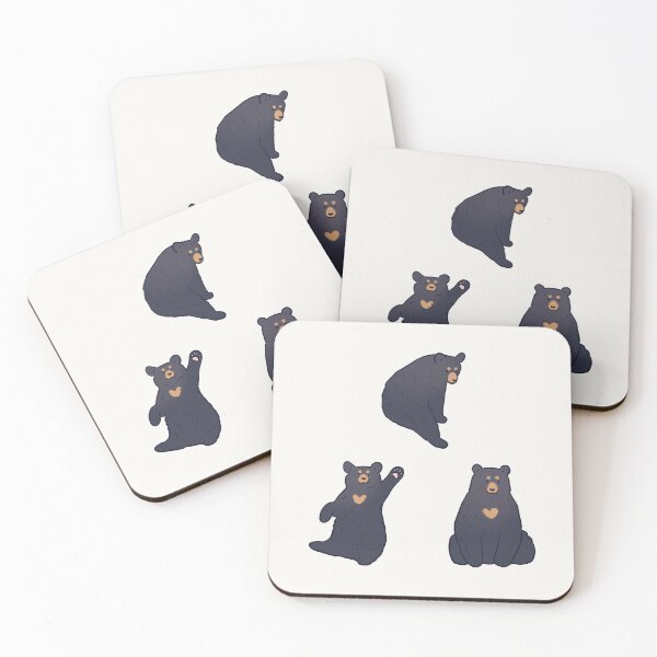Item preview, Cute black bear pack  designed and sold by Mayarart.