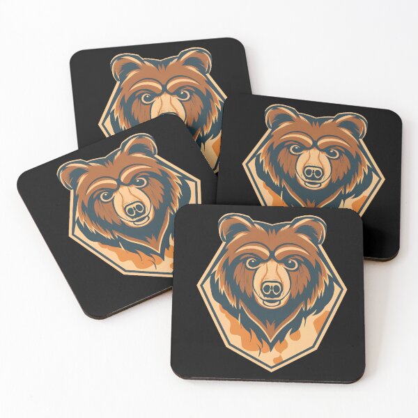 Item preview, Bear`s head designed and sold by moderncolor.