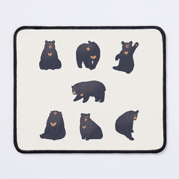 Item preview, black bear pack designed and sold by Mayarart.