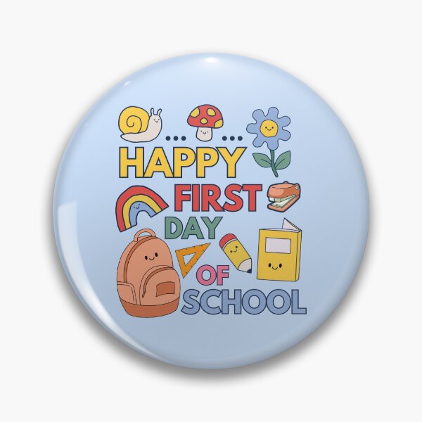 Item preview, Happy First Day Welcome Back To School designed and sold by VerveVerseBoo.