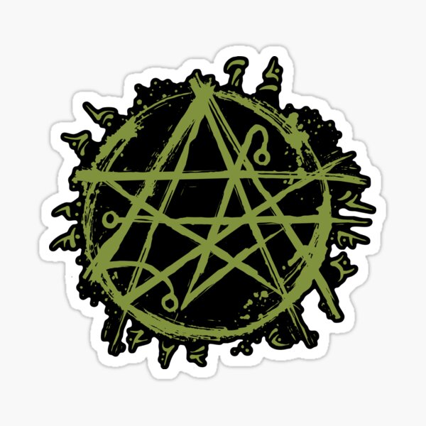 Item preview, Necronomicon sigil - Lovecraft symbol - The Gate of Yog-Sothoth designed and sold by zachholmbergart.
