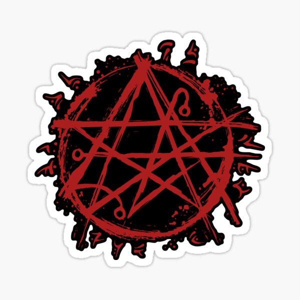 Item preview, Necronomicon sigil - Lovecraft symbol - The Gate of Yog-Sothoth designed and sold by zachholmbergart.