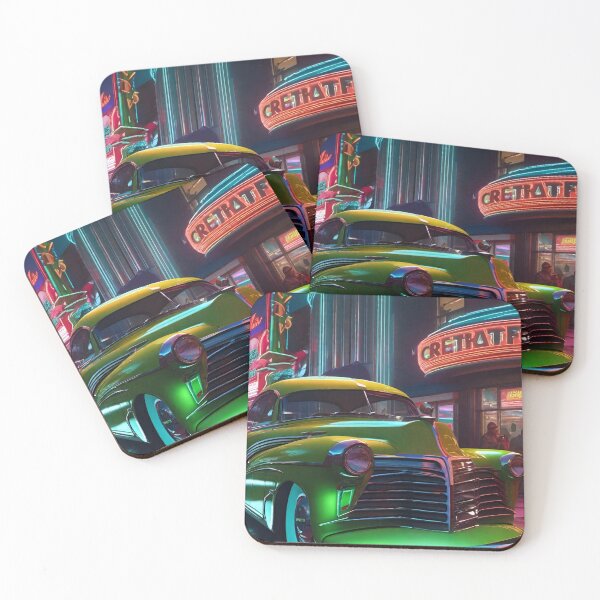 Item preview, Retro Car designed and sold by MatrixTattoo.