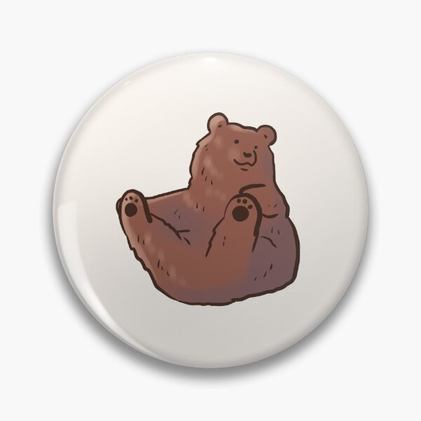 Item preview, Funny grizzly bear illustration  designed and sold by Mayarart.