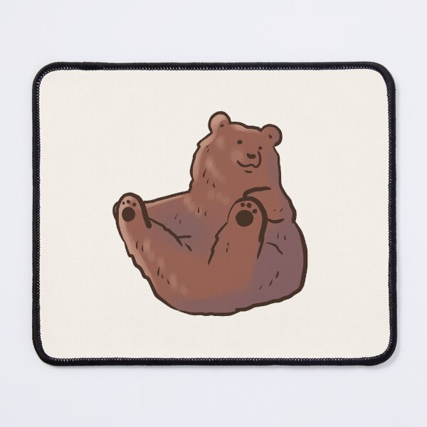 Item preview, Funny grizzly bear illustration designed and sold by Mayarart.