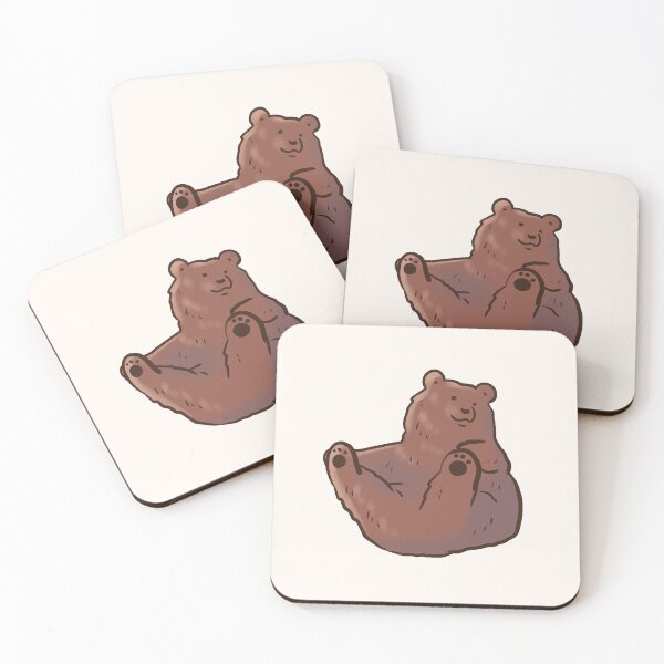 Item preview, Funny grizzly bear illustration  designed and sold by Mayarart.
