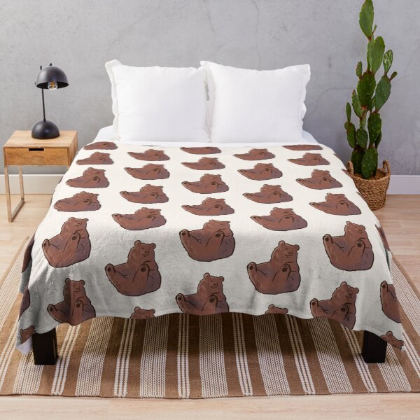 Item preview, Funny grizzly bear illustration designed and sold by Mayarart.
