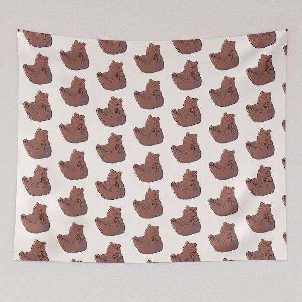 Item preview, Funny grizzly bear illustration  designed and sold by Mayarart.