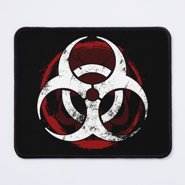Item preview, Biohazard symbol - Skull background designed and sold by zachholmbergart.
