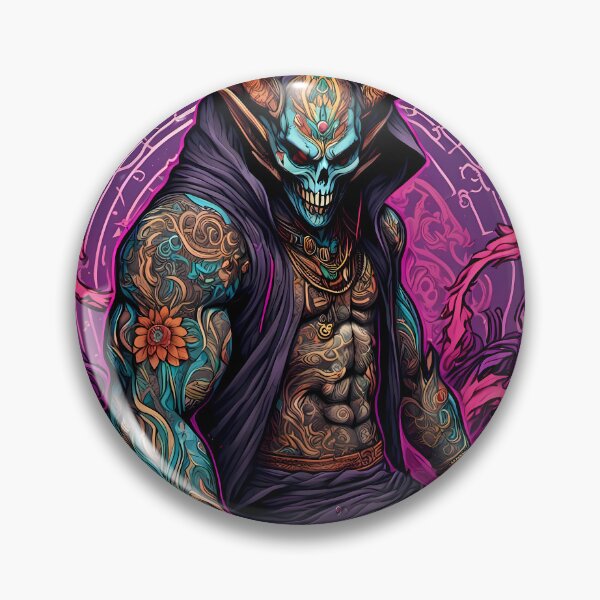 Item preview, Japanese demon illustration/vector art designed and sold by Salimgor Hangaround Music.