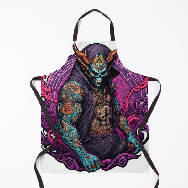 Item preview, Japanese demon illustration/vector art designed and sold by Salimgor Hangaround Music.