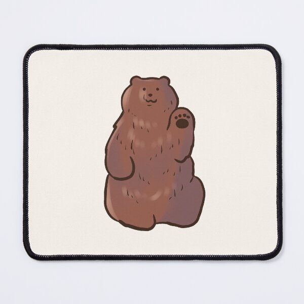 Item preview, Cute grizzly bear waving designed and sold by Mayarart.