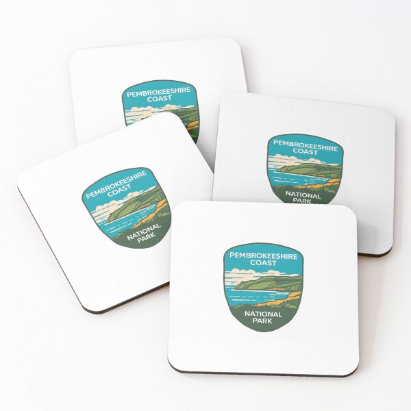 Item preview, Pembrokeshire Coast National Park logo emblem designed and sold by ArtFusion-Shop.