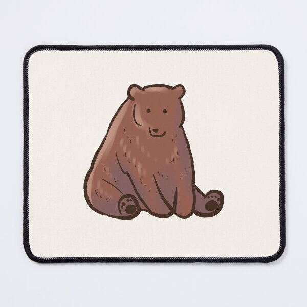 Item preview, grizzly bear sitting designed and sold by Mayarart.
