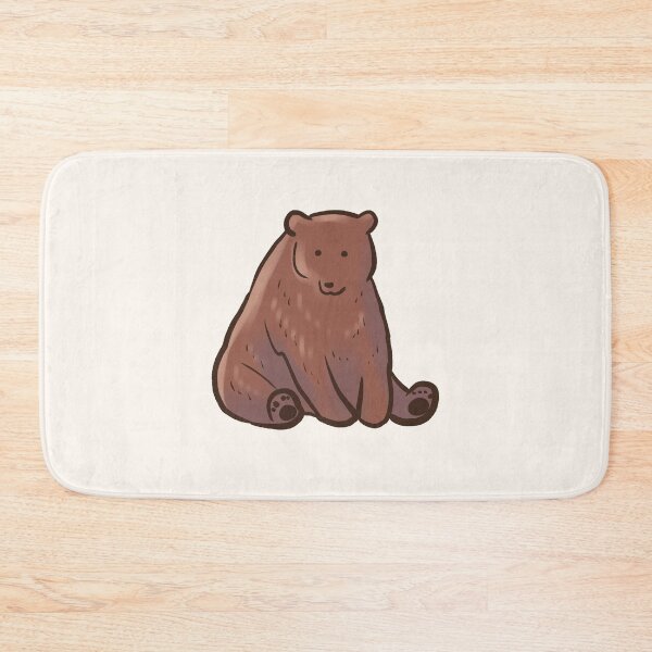 Item preview, grizzly bear sitting  designed and sold by Mayarart.