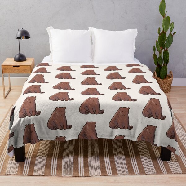 Item preview, grizzly bear sitting designed and sold by Mayarart.