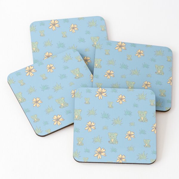Item preview, Aloe Beara Serenity - Tranquil Aloe Vera Bear Seamless Pattern designed and sold by SPIRIMAL.