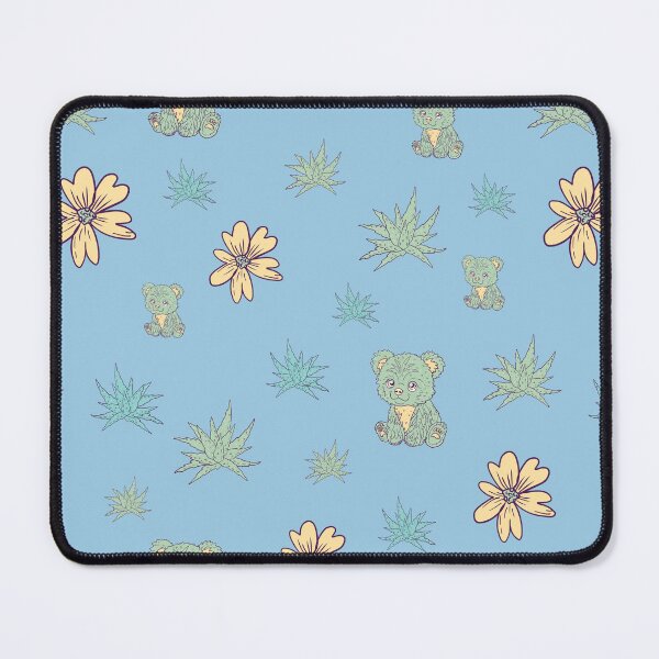 Item preview, Aloe Beara Serenity - Tranquil Aloe Vera Bear Seamless Pattern designed and sold by SPIRIMAL.
