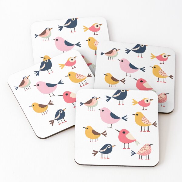 Item preview, Birds pattern designed and sold by moderncolor.