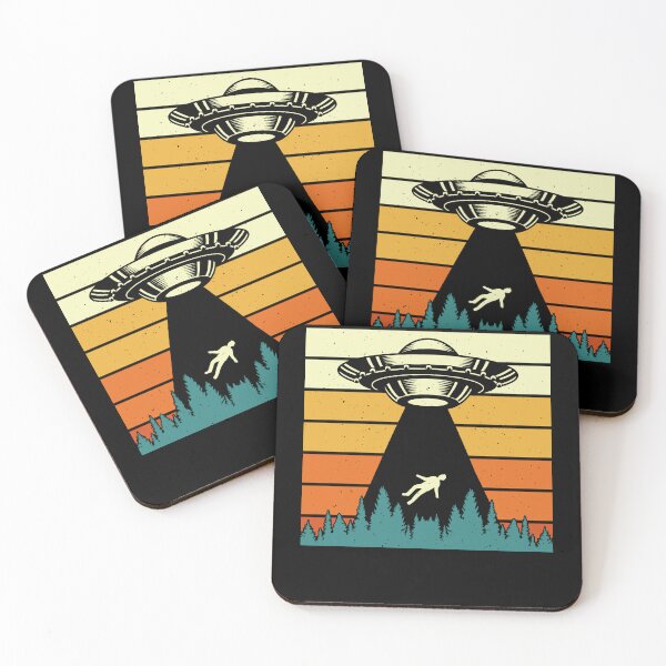 Item preview, Vintage Alien UFO Abduction Retro Deer Alien, Funny Aliens Design gift designed and sold by ArtByKatti.