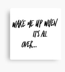 Avicii Tribute Canvas Print