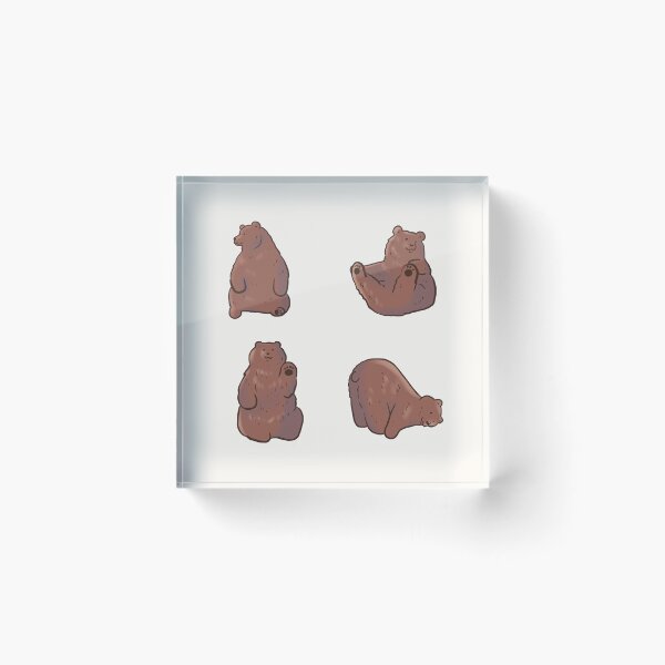 Item preview, Cute grizzly bear pack  designed and sold by Mayarart.