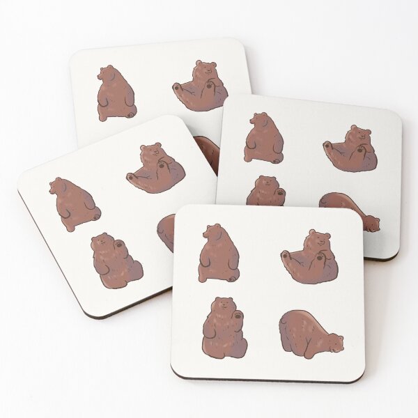 Item preview, Cute grizzly bear pack  designed and sold by Mayarart.