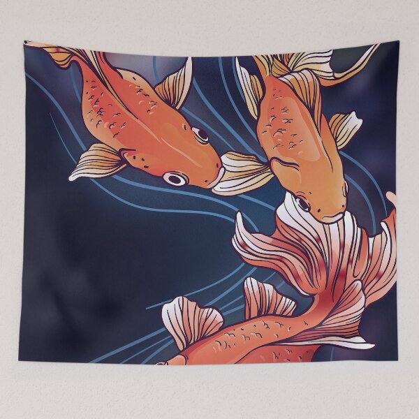 Item preview, The Koi Becomes the Dragon designed and sold by chromataphoria.