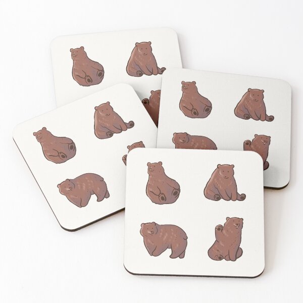 Item preview, Cute grizzly bear pack  designed and sold by Mayarart.
