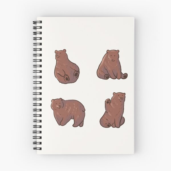 Item preview, Cute grizzly bear pack  designed and sold by Mayarart.