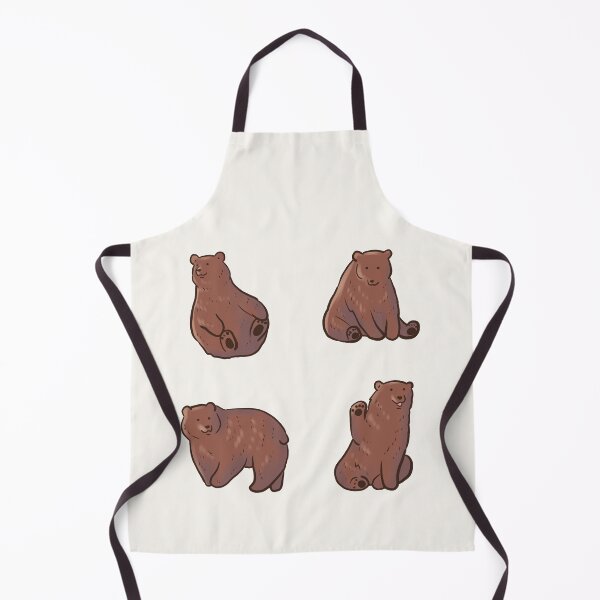 Item preview, Cute grizzly bear pack designed and sold by Mayarart.