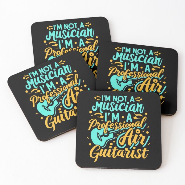 Item preview, I'm not a musician, I'm a professional air guitarist designed and sold by moderncolor.
