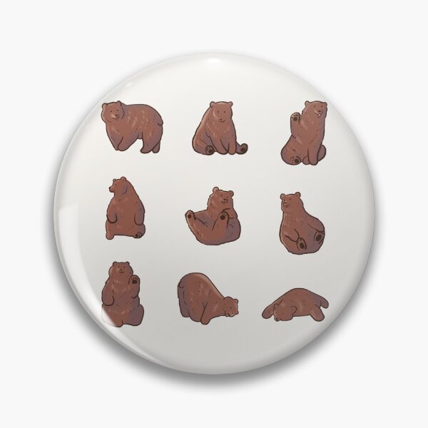Item preview, Funny grizzly bear pack  designed and sold by Mayarart.