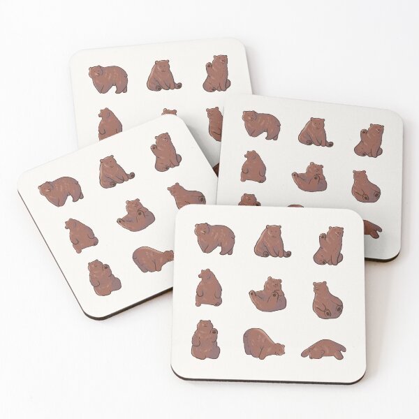 Item preview, Funny grizzly bear pack  designed and sold by Mayarart.