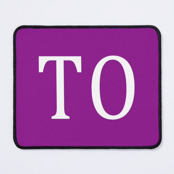 Item preview, TO Initials Monogram Elegant White Letters designed and sold by Jeallan Designs.