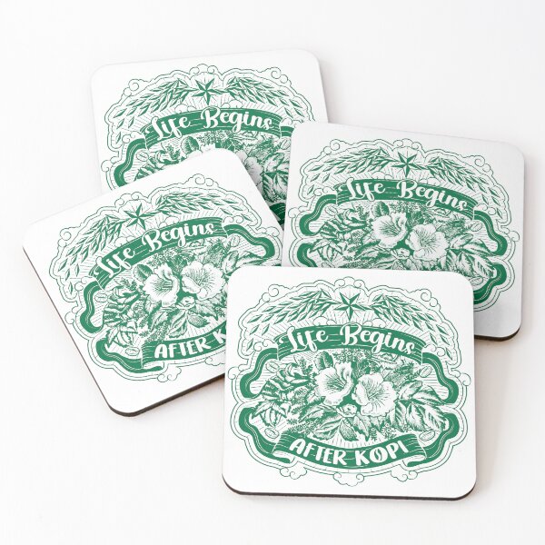 Item preview, Nanyang Kopi Cup Vintage Label Design designed and sold by YoungLWorkshop.