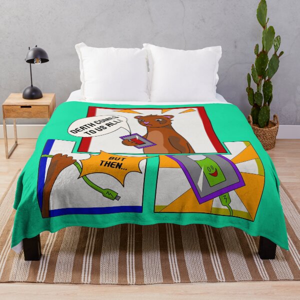 Item preview, Charge Up, Ferret! Comic Strip designed and sold by Fun Funky Designs.