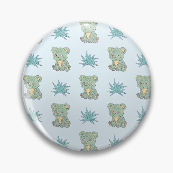 Item preview, Aloe Beara Delight - Aloe Vera Bear Seamless Pattern designed and sold by SPIRIMAL.