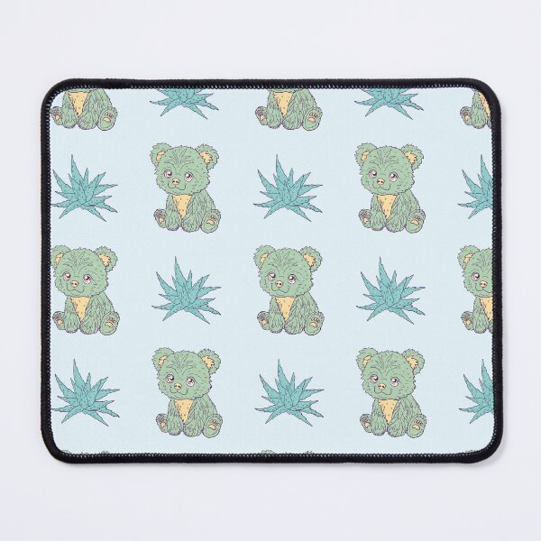 Item preview, Aloe Beara Delight - Aloe Vera Bear Seamless Pattern designed and sold by SPIRIMAL.