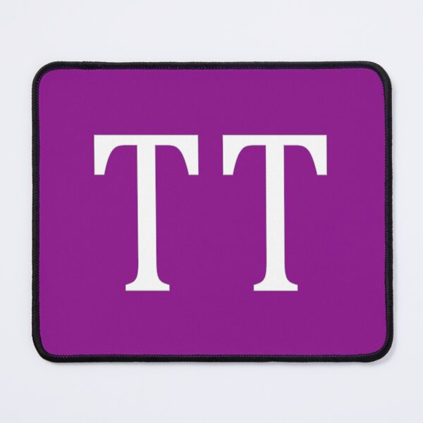 Item preview, TT Initials Monogram Elegant White Letters designed and sold by Jeallan Designs.