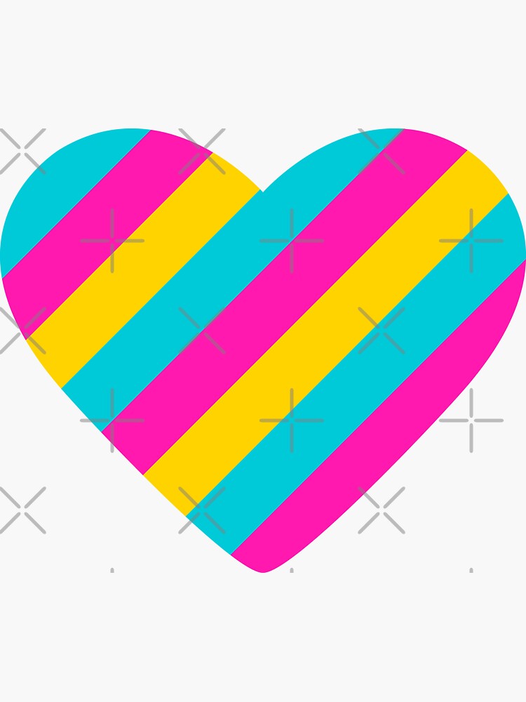 Pansexual Pride Flag Stripes Sticker For Sale By Czollinger Redbubble 6495