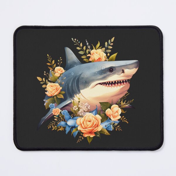Item preview,  Shark in flower designed and sold by AnimalsDH305.