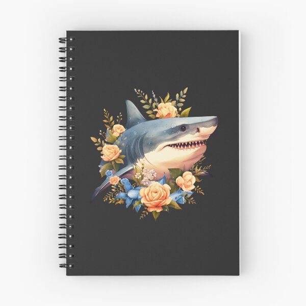 Item preview,  Shark in flower designed and sold by AnimalsDH305.