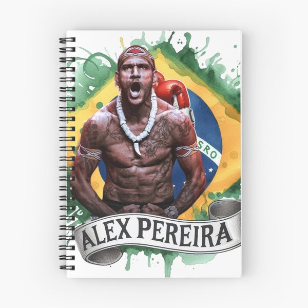 Item preview, Alex Pereira, Brazil flag Alex Pereira designed and sold by erkinmaddison.