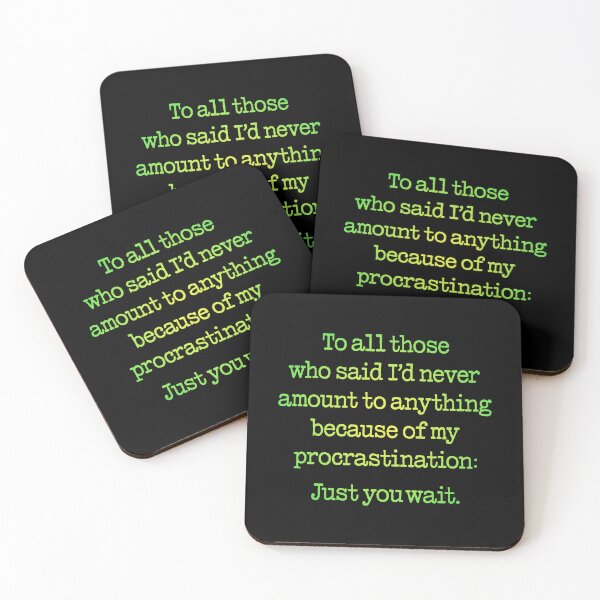 Item preview, Procrastination v.3 designed and sold by x1brett.