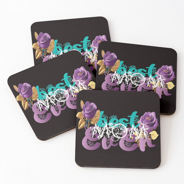 Item preview, MOTHER'S DAY ROSES for the Best MOM Ever written with ROYAL Flower's  designed and sold by Meedbubble2-0.