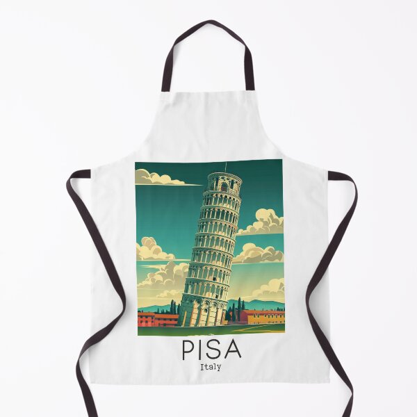 Item preview, A Vintage Travel Illustration of Pisa - Italy designed and sold by GoodOldVintage.
