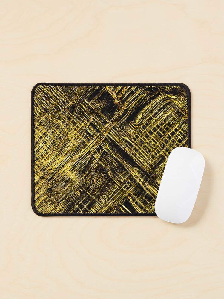 Aperçu 1 sur 5. Tapis de souris avec l'œuvre Element 12 créée et vendue par oduchossoir.