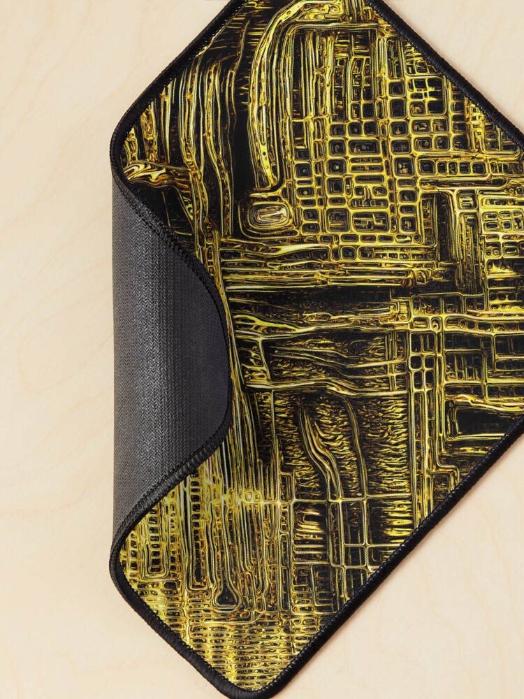 Aperçu 2 sur 5. Tapis de souris avec l'œuvre Element 12 créée et vendue par oduchossoir.