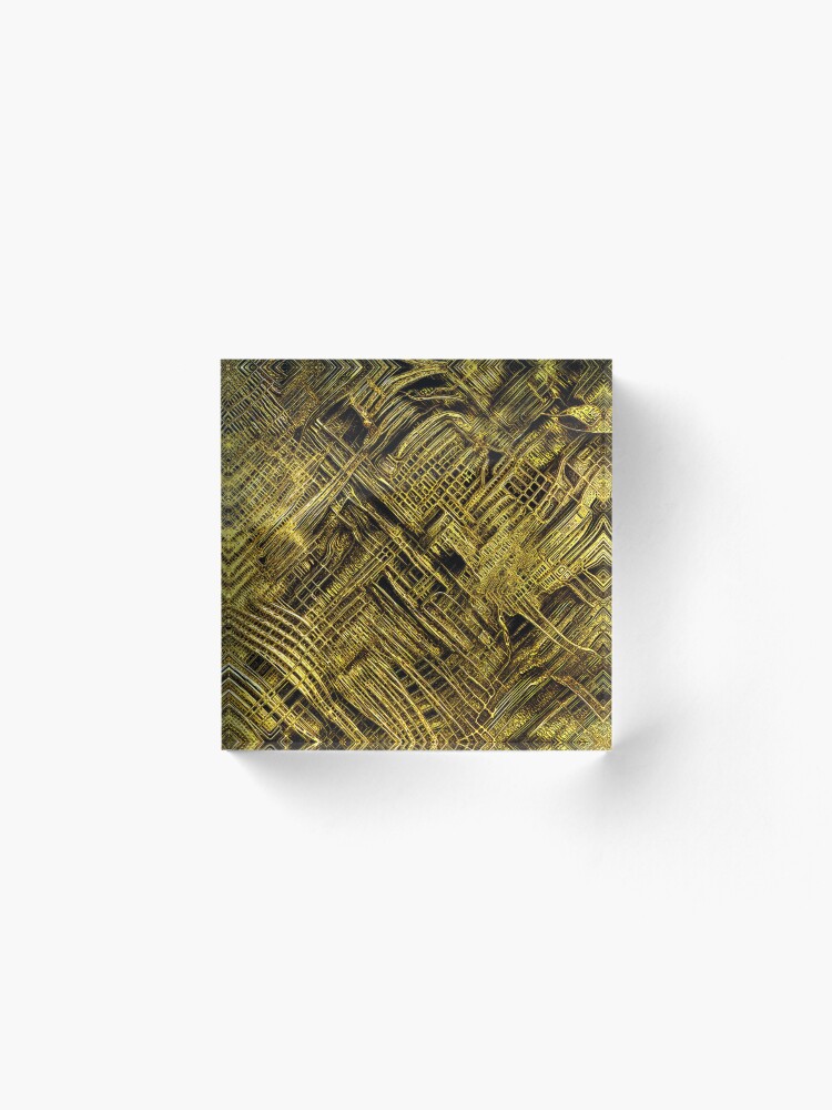 Aperçu 2 sur 5. Bloc acrylique avec l'œuvre Element 12 créée et vendue par oduchossoir.
